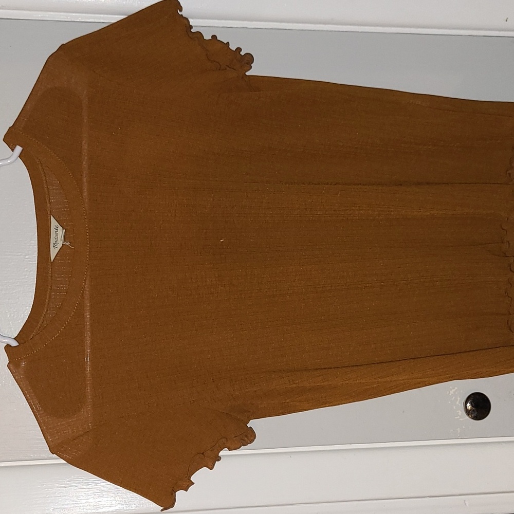 Women's Madewell size Med Sheer Top